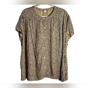 Leopard Print blouse xxl
